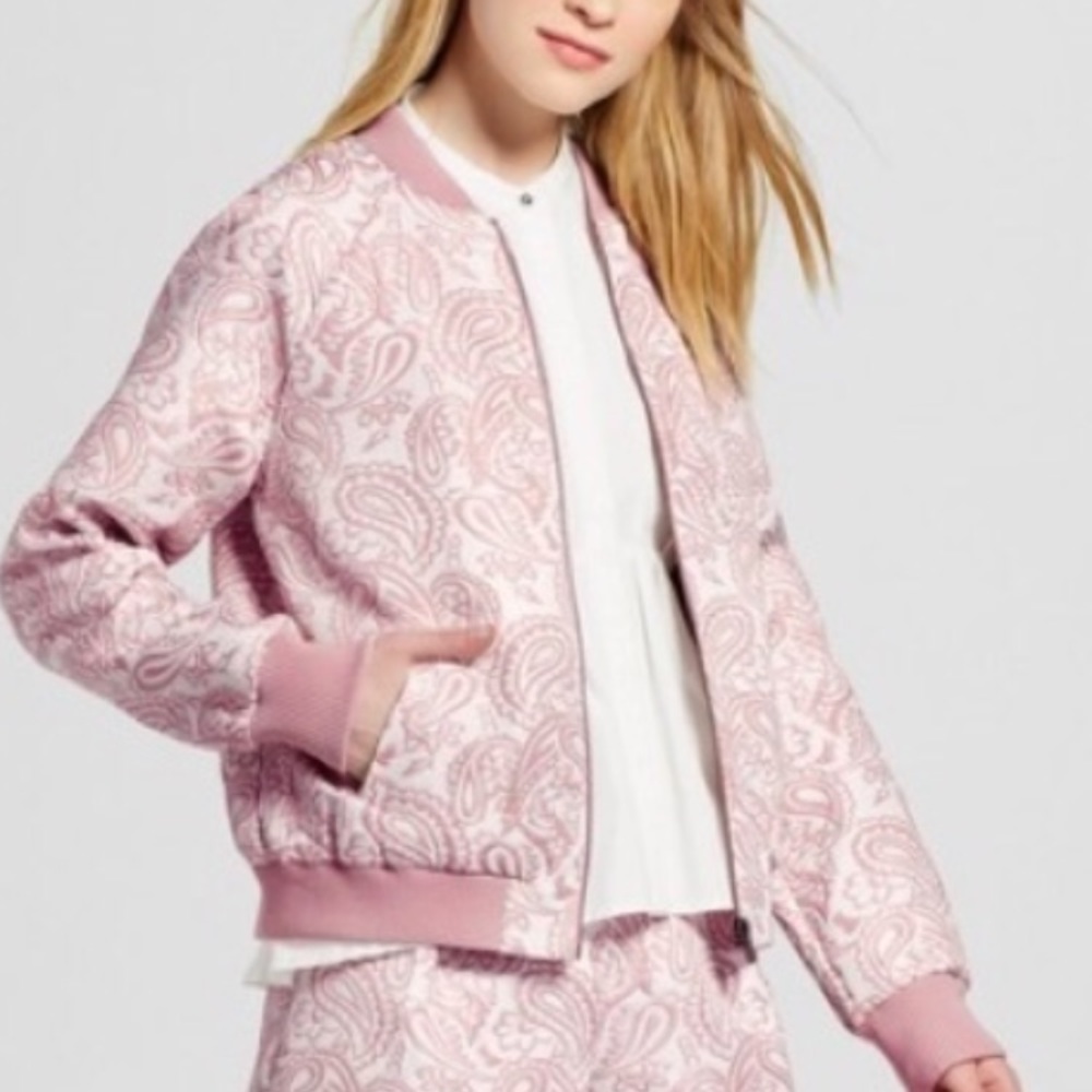 Victoria Beckham for Target Pink Paisley Jacket